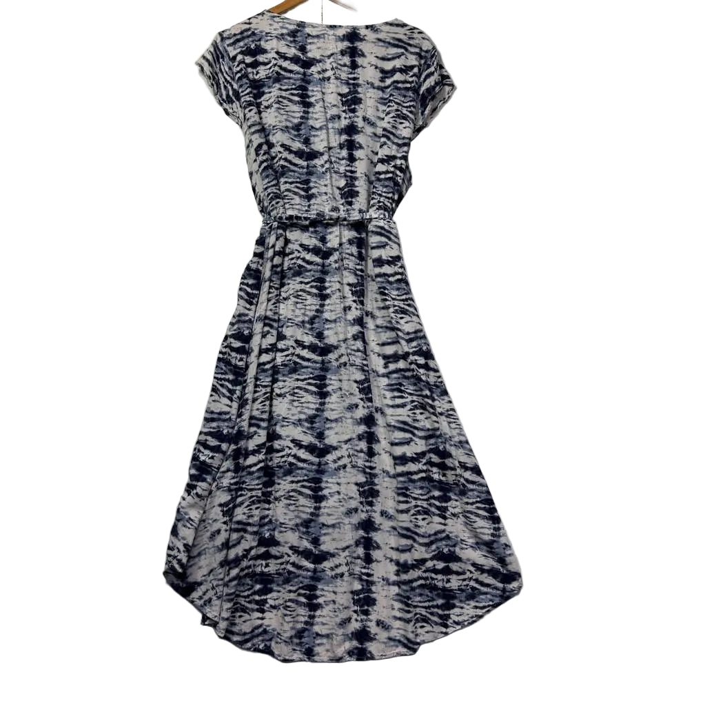 Isobelle Navy Tie-Dye Dress - Size 24