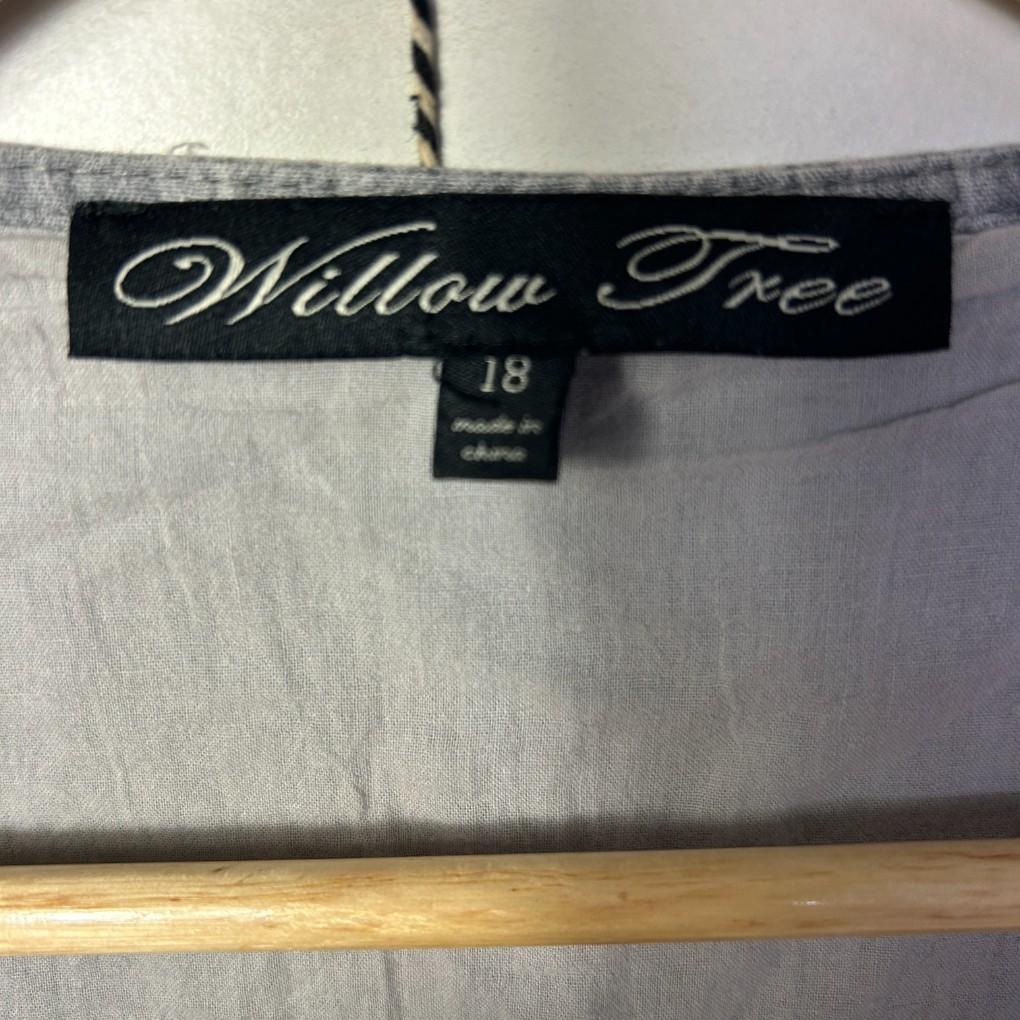 Willow Tree Grey Maxi  Dress - Size 18