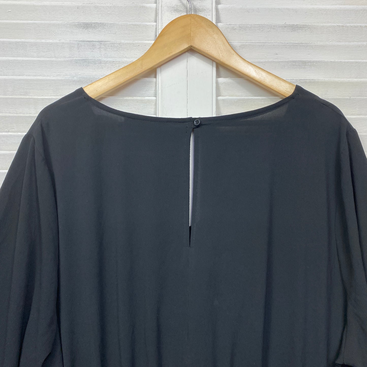 Autograph Dress Size 20 Black Cocktail Short Sleeve