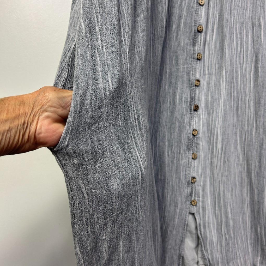 Willow Tree Grey Maxi  Dress - Size 18