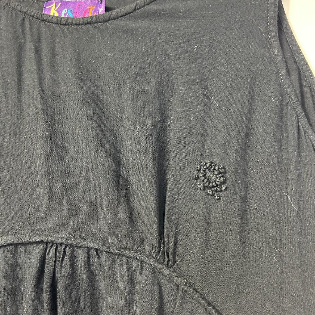 Keshet Black Dress - Size M/L (oversized)