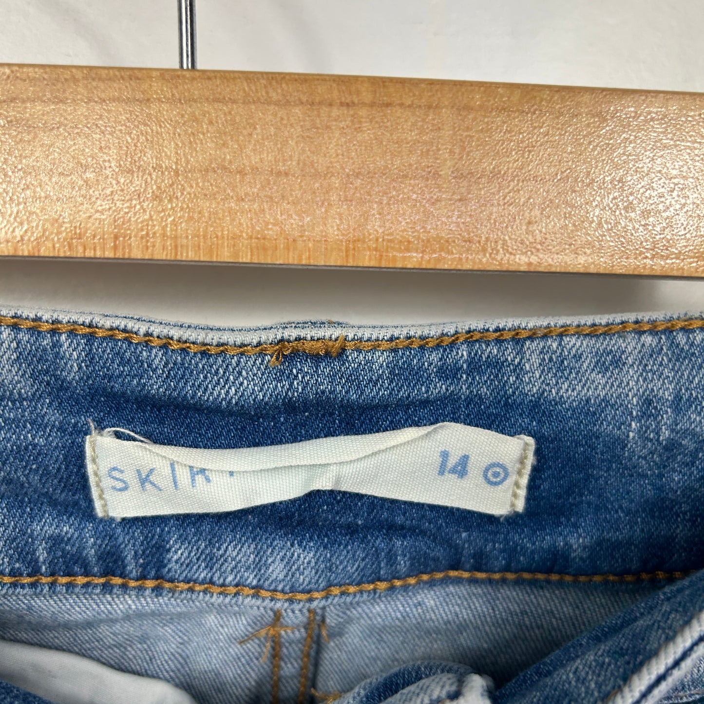 Target Light Blue Denim Skirt - Size 14