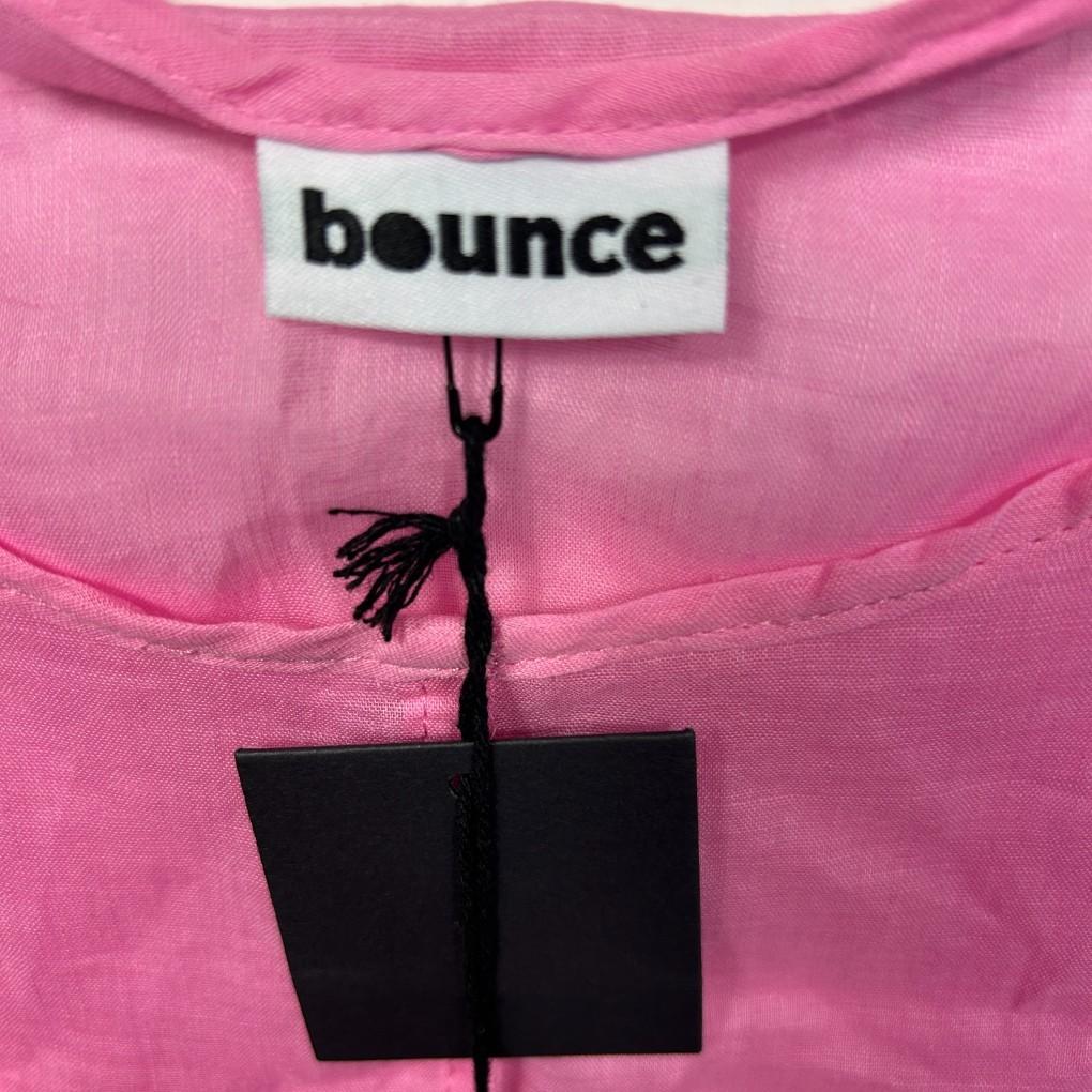 Bounce Pink Linen Top - Size 16/XL