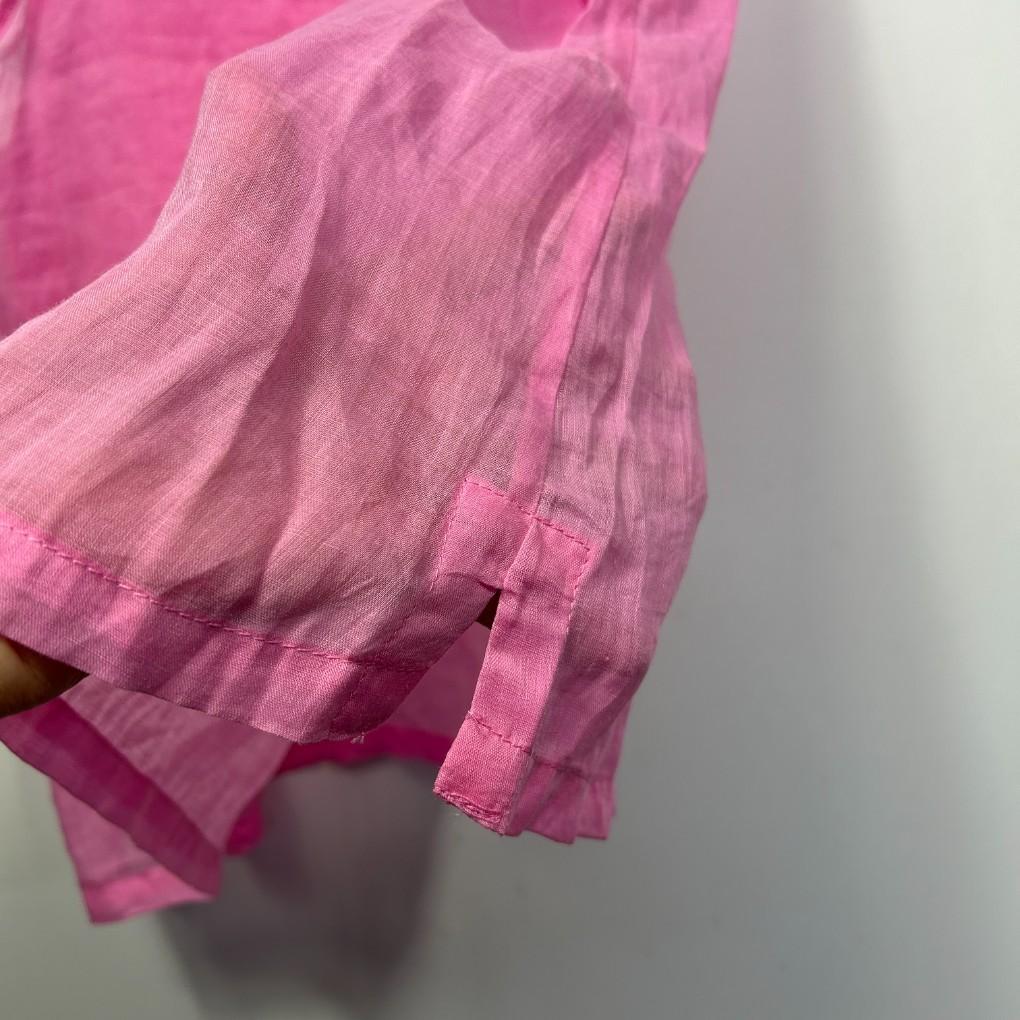 Bounce Pink Linen Top - Size 16/XL