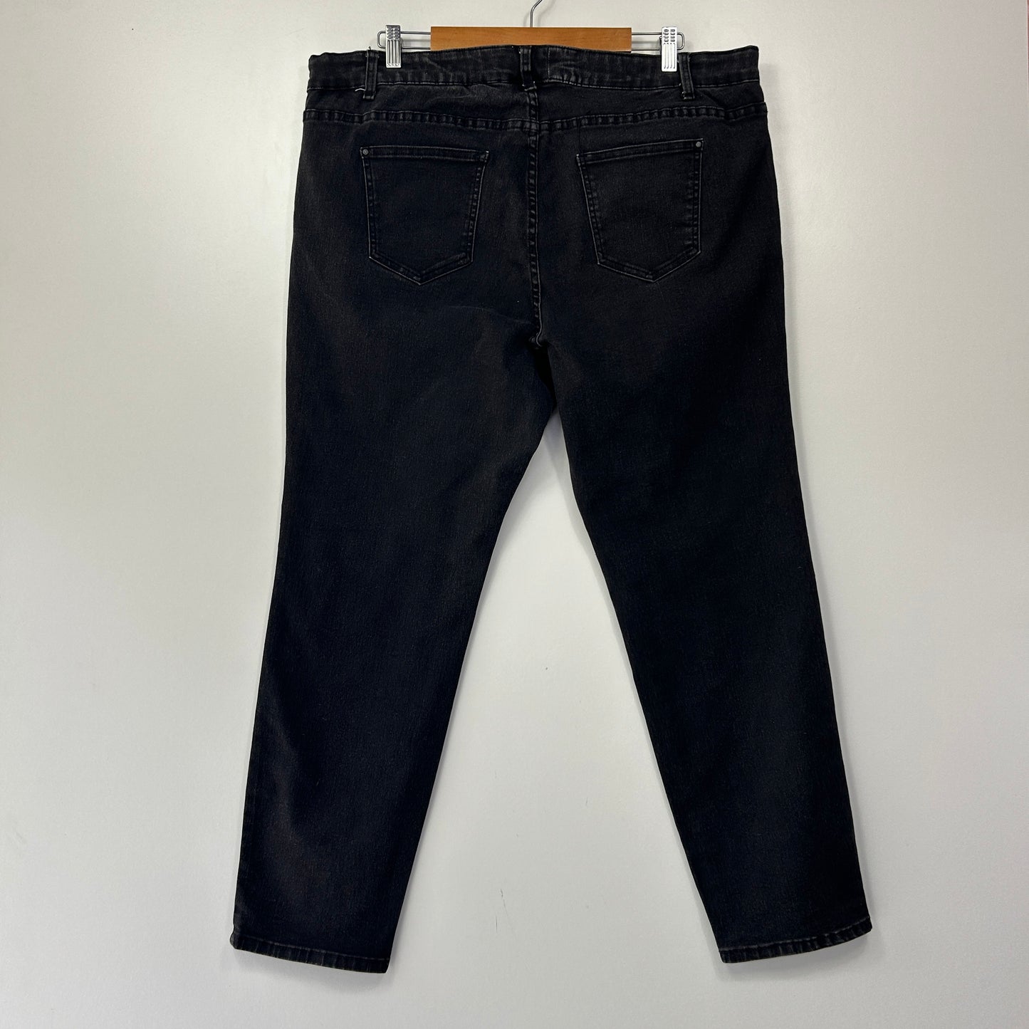 Autograph Denim Black Jeans - Size 20