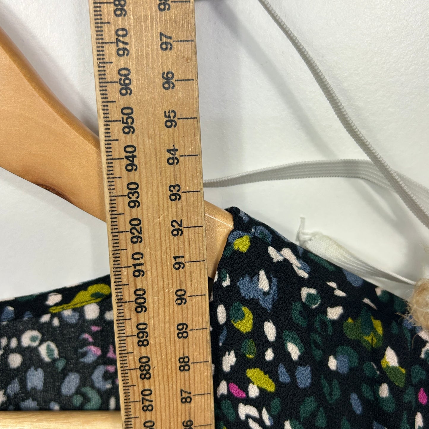 Anko Black Multicoloured Floral Print Dress - Size 16