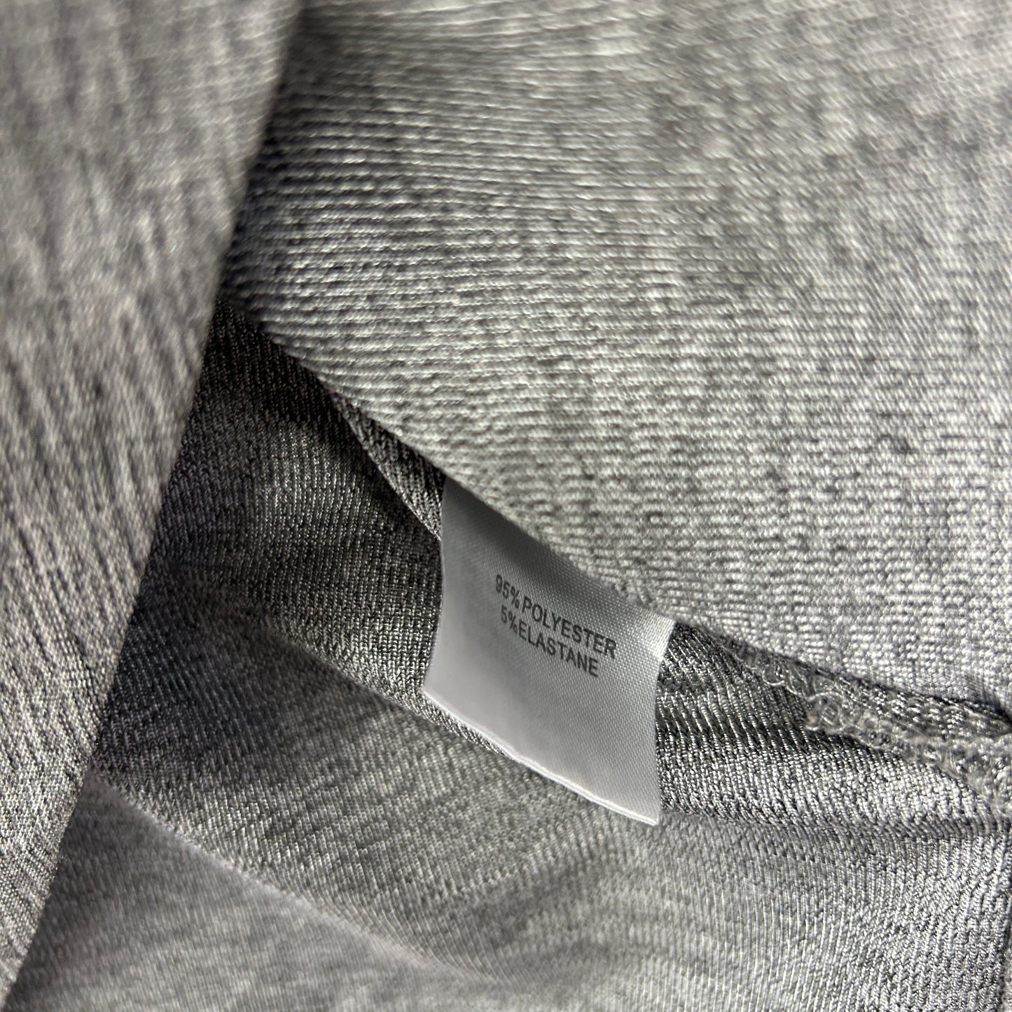 Katies Grey Marled Asymmetric Top - Size 1XL