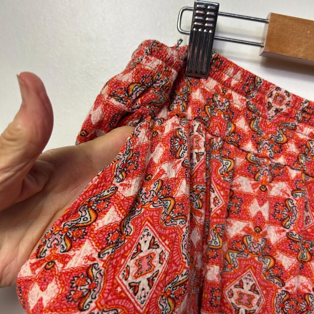 Autograph Rust Midi Skirt - Size 20