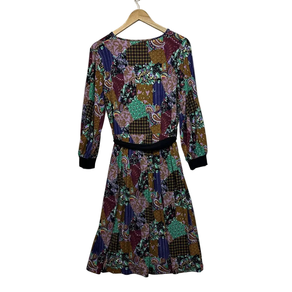Leona Edmiston Multicoloured Paisley Dress - Size 3/14