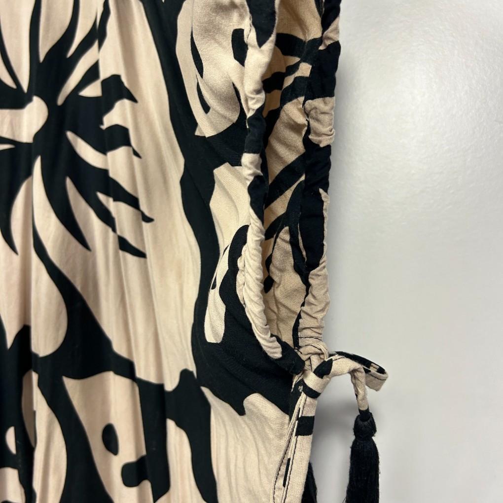 Juwita Moon Black Floral Dress - One Size (Fits up to 22)