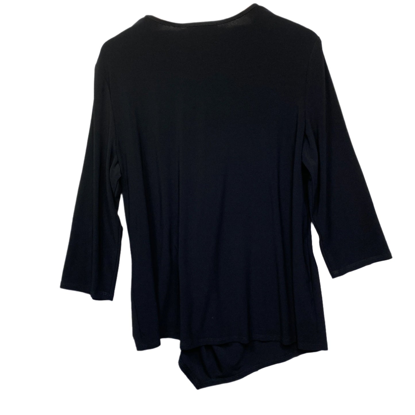 Joseph Ribkoff Top Size 20 Long Sleeve Black