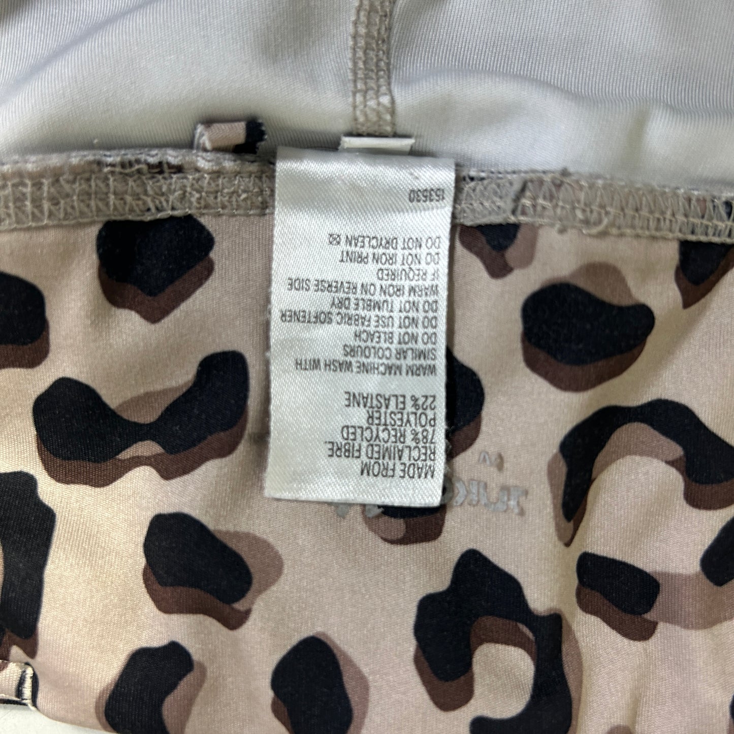 Anko Leopard Print Bike Shorts - Size 16