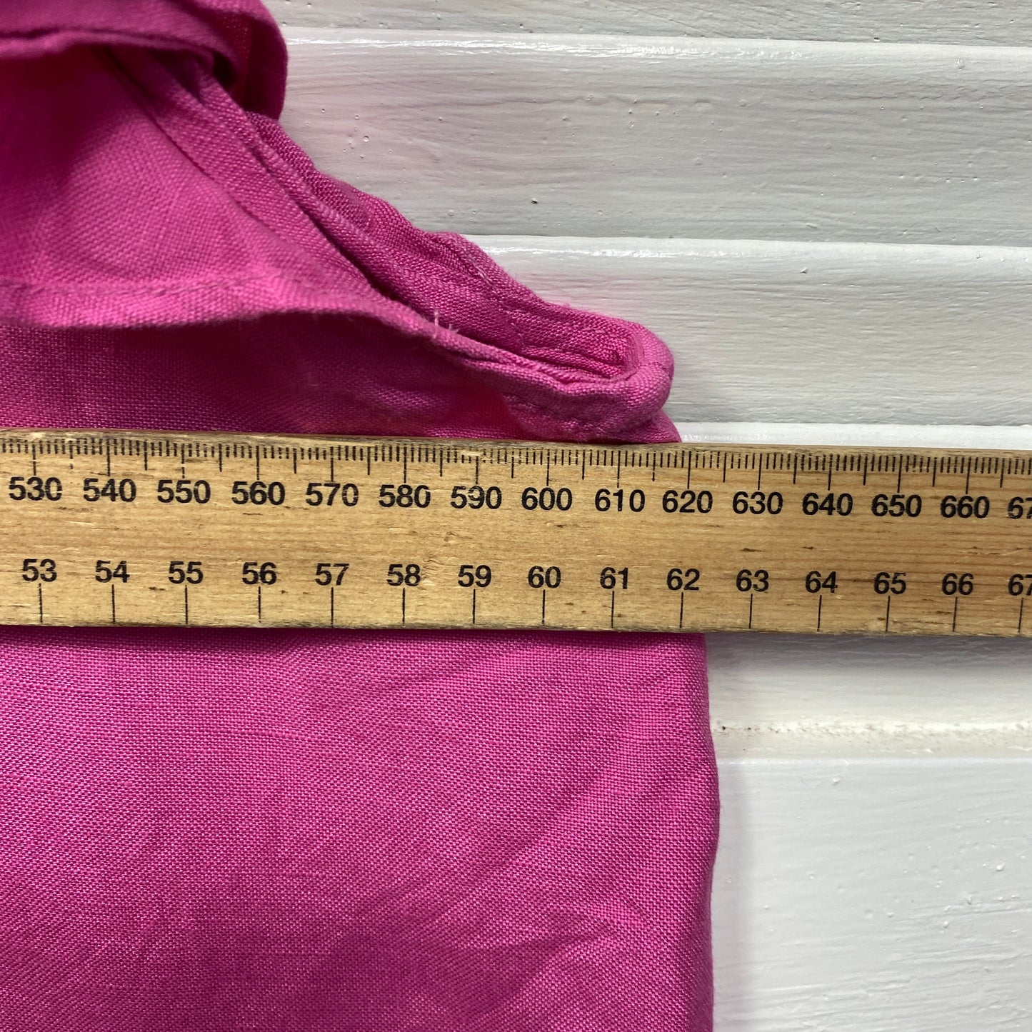 Preview Top Size 20 Plus Pink Short Sleeve Linen Blend