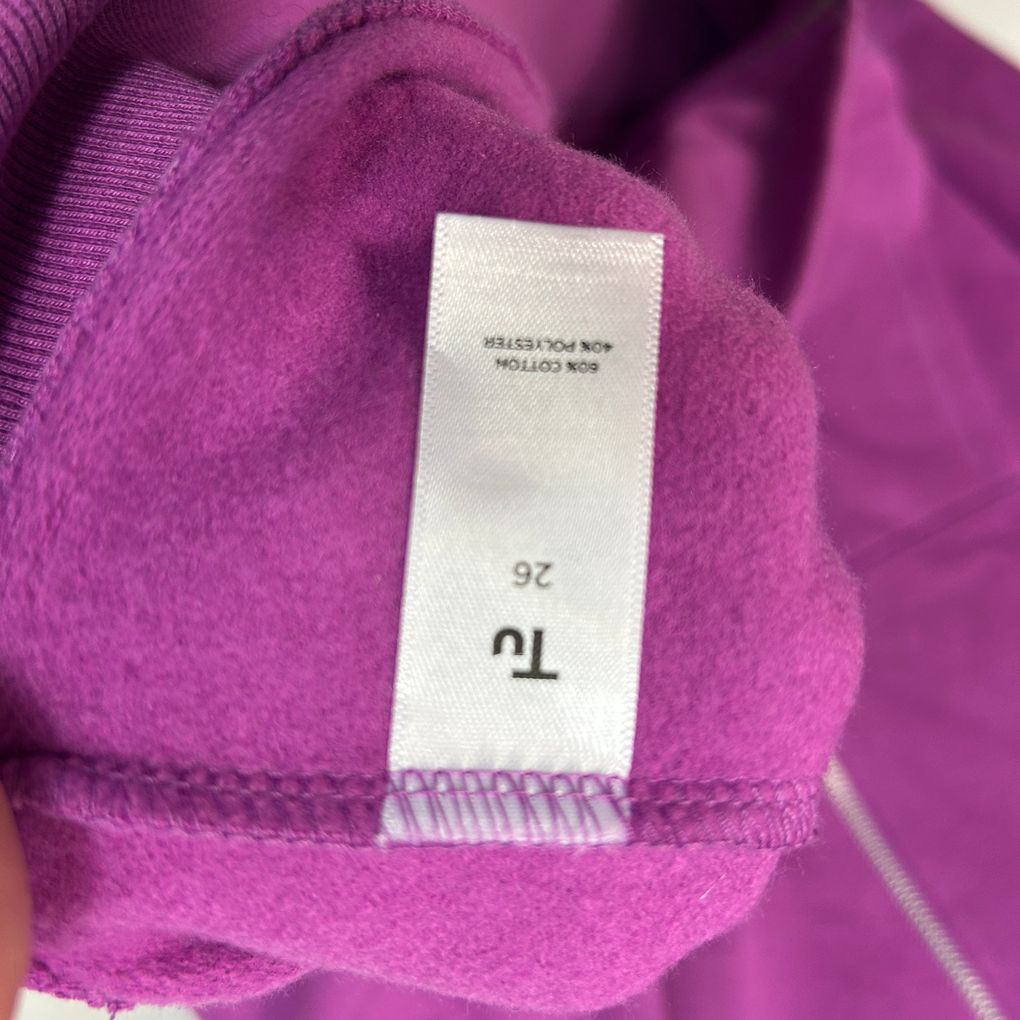 Tu Purple Zip Hoodie - Size 24/26