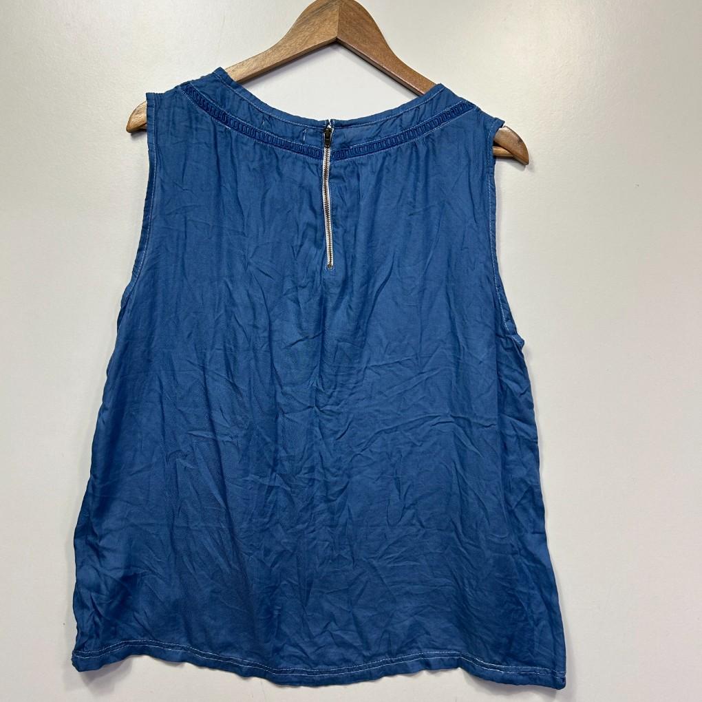 Rip Curl Blue Sleeveless Top - Size 16
