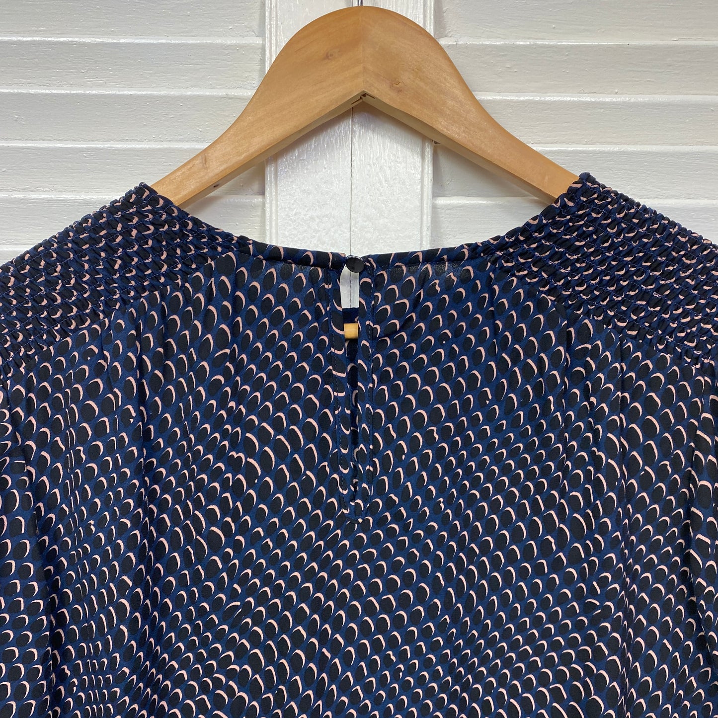 Preview Top Size 14 Navy Long Sleeve