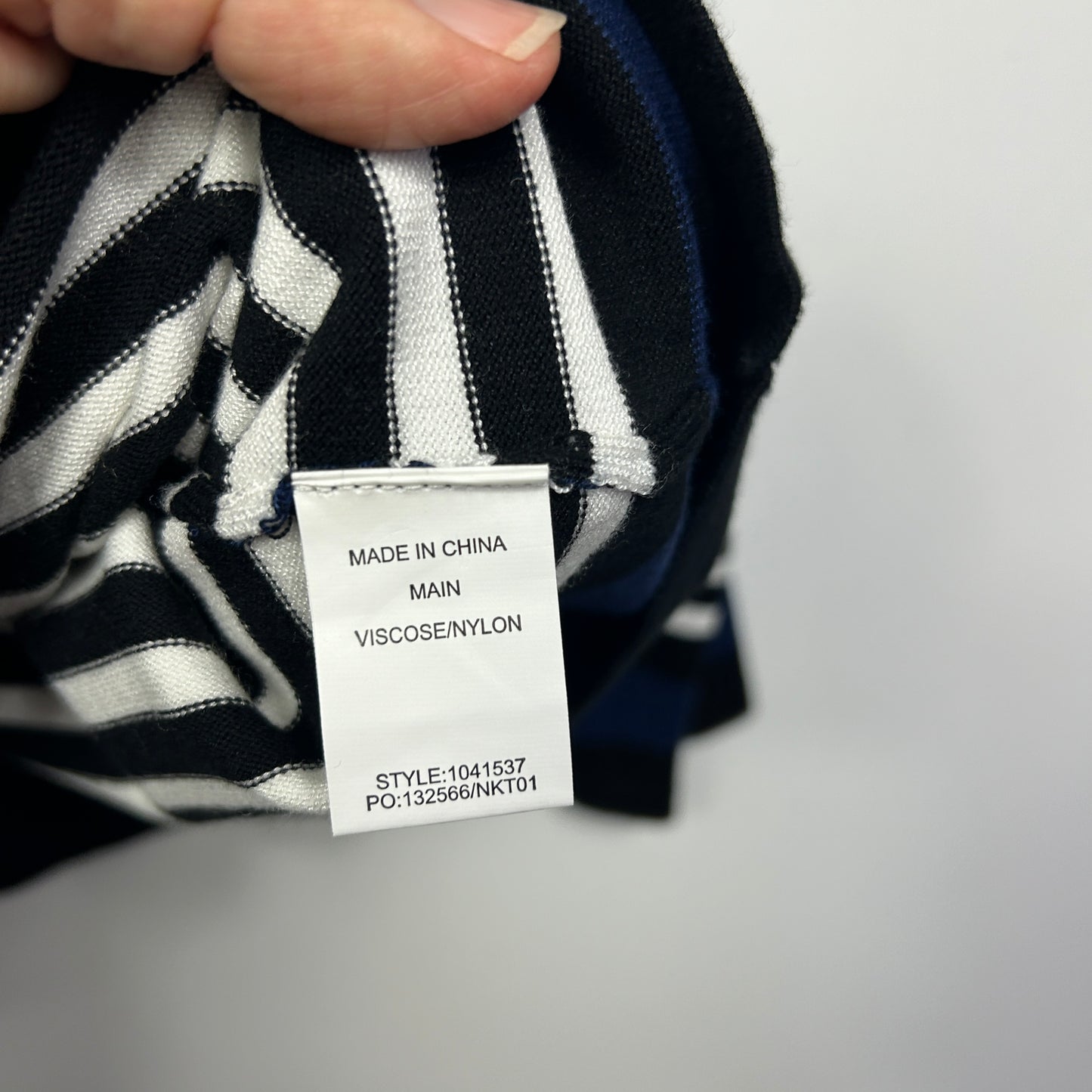 W.Lane Multicoloured Striped Pullover Knit Top - Size L