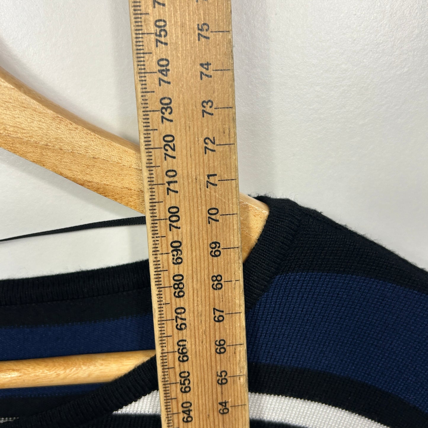 W.Lane Multicoloured Striped Pullover Knit Top - Size L