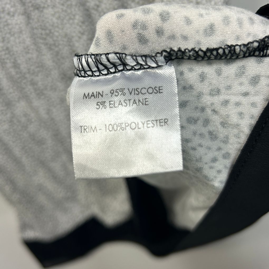 Autograph Black Spotted Top - Size 26