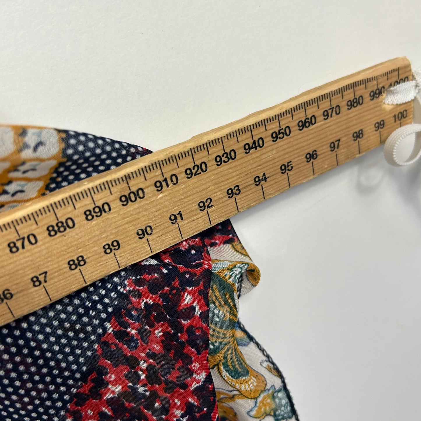 Multicoloured Geometric Floral Print Kimono - One Size