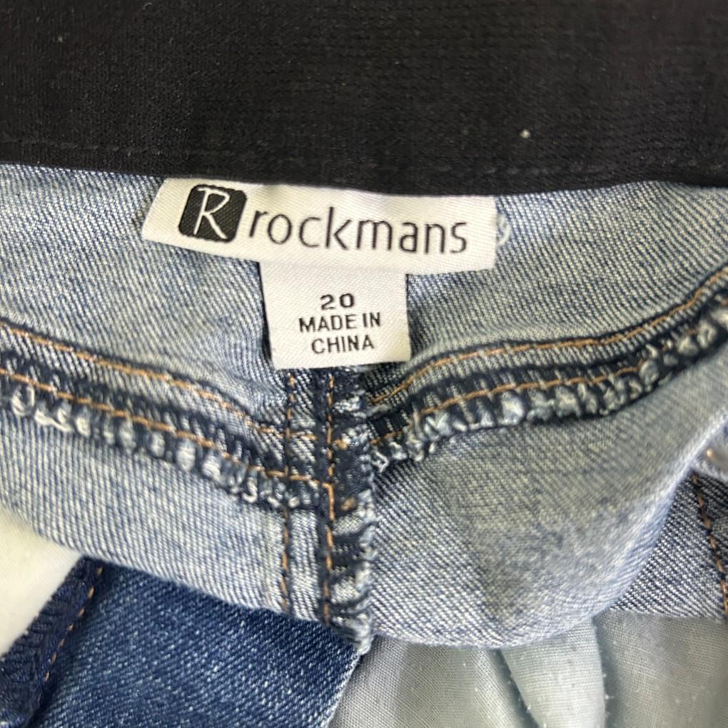 Rockmans Blue Denim Shorts - Size 20