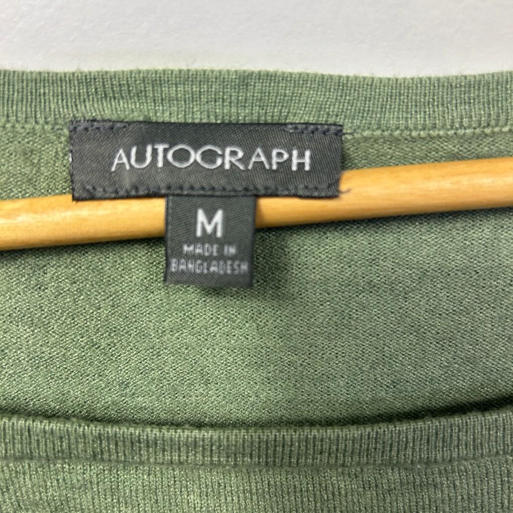 Autograph Green Knit Top - Size 18/M