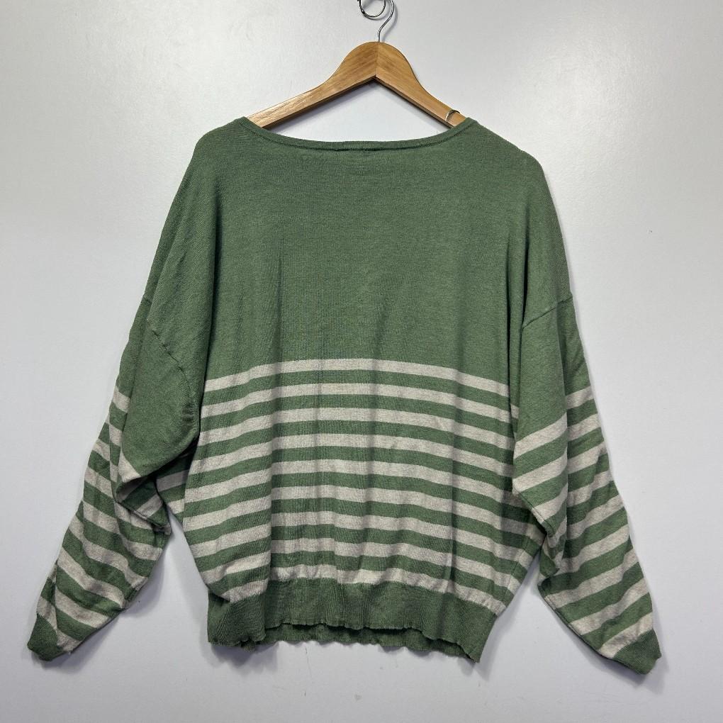 Autograph Green Knit Top - Size 18/M