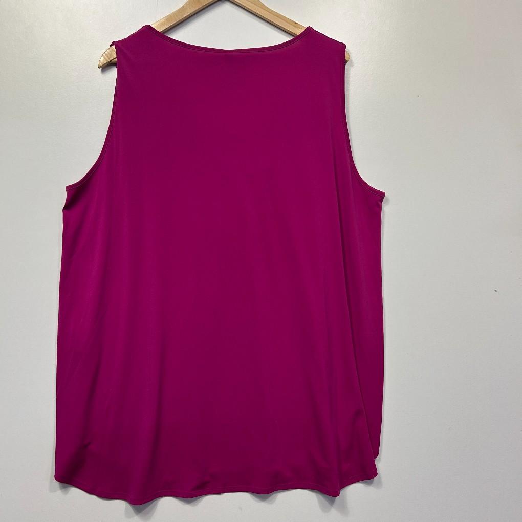 Taking Shape Magenta Top - Size 20/L