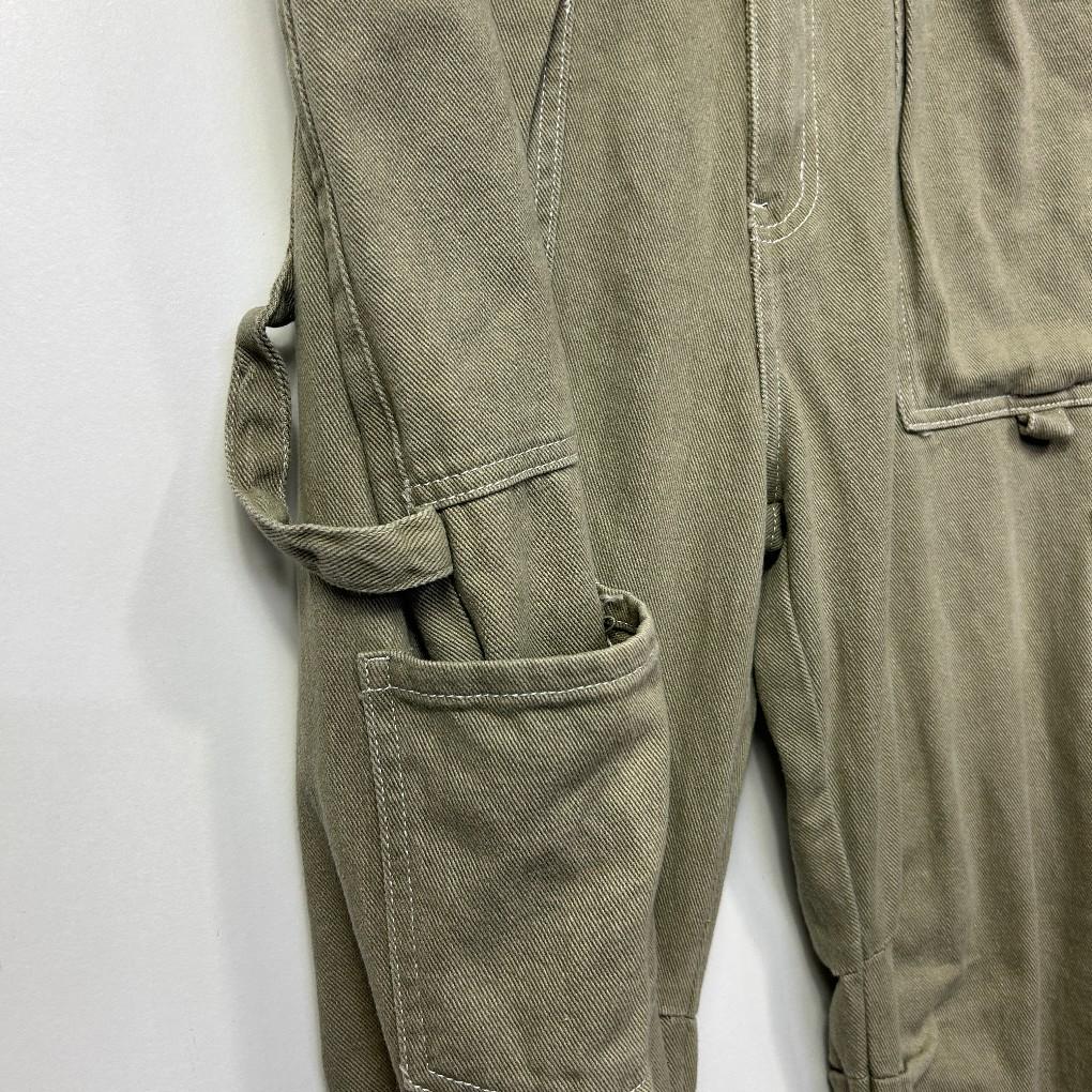 Lioness Khaki Cotton Baggy Cargo Pants - Size L