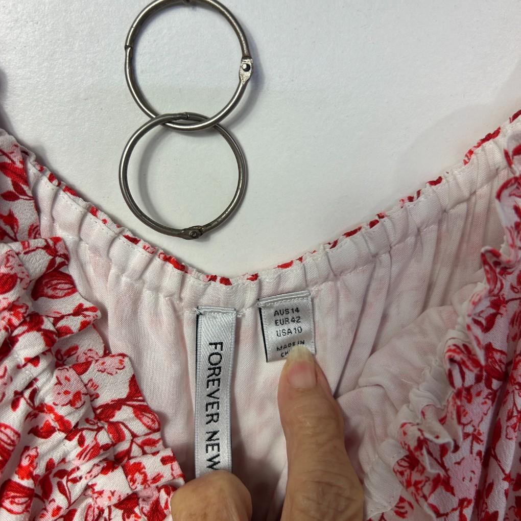 Forever New White Dress - Size 14
