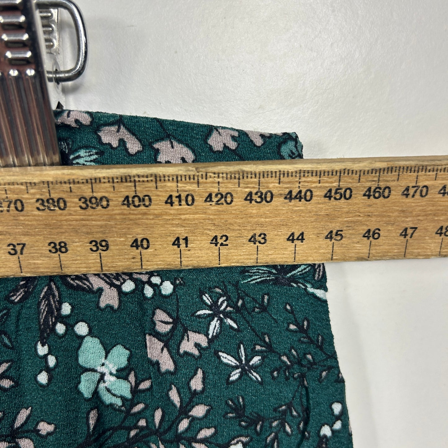 Rivers Green Floral Midi Boho Skirt - Size 16