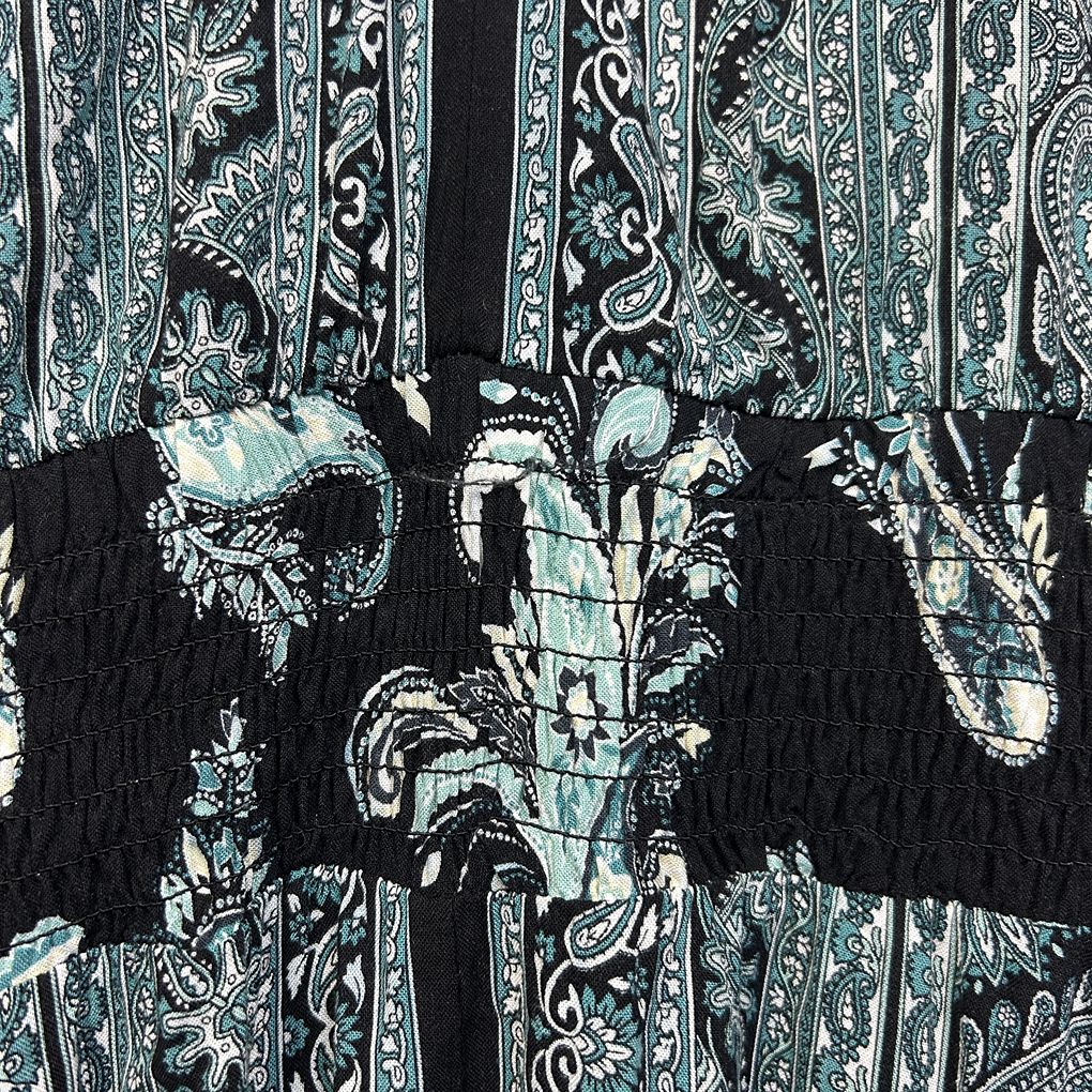 Beme Black Paisley Dress - Size 22