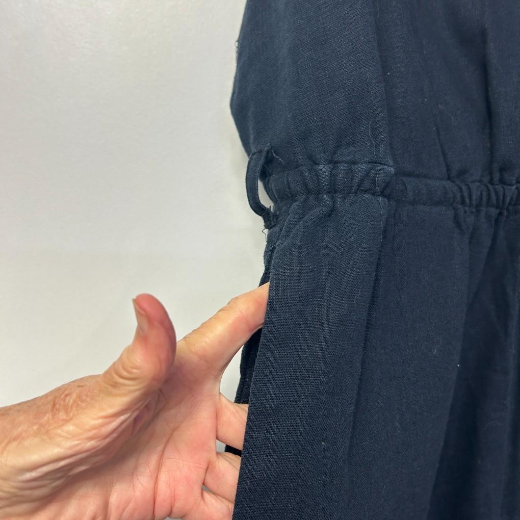 Roxy Navy Cotton Jumpsuit - Size XL