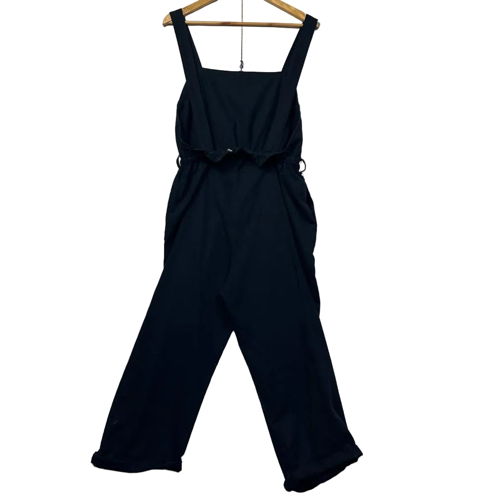 Roxy Navy Cotton Jumpsuit - Size XL