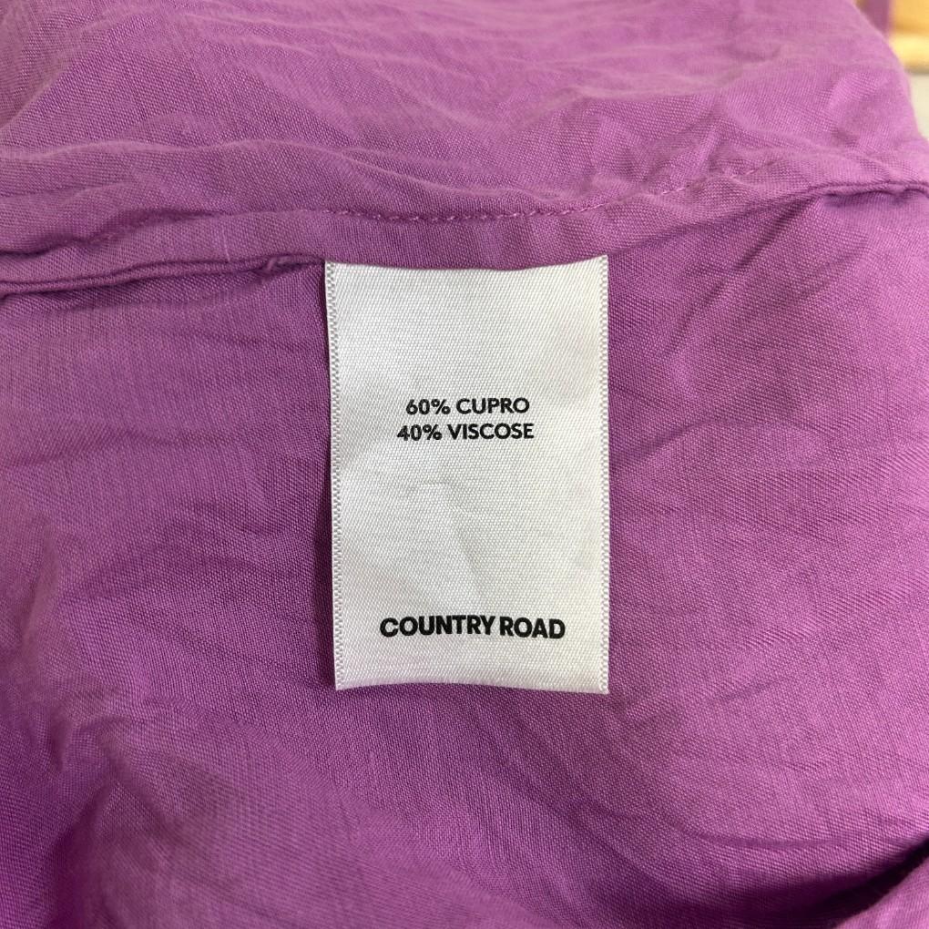Country Road Purple Maxi Dress - Size 14