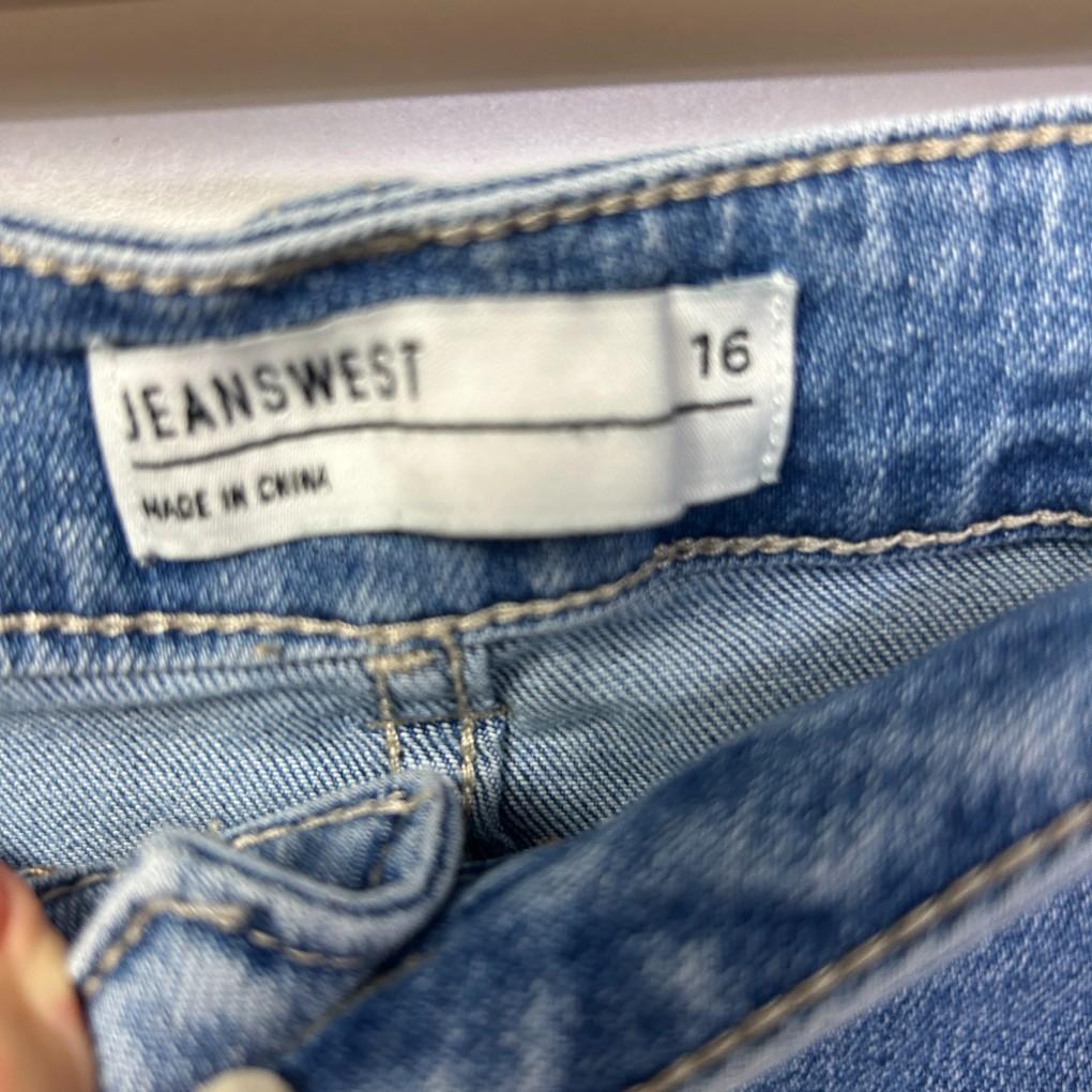 Jeanswest Blue Denim Shorts - Size 16