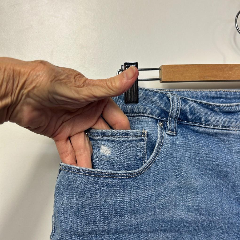Jeanswest Blue Denim Shorts - Size 16