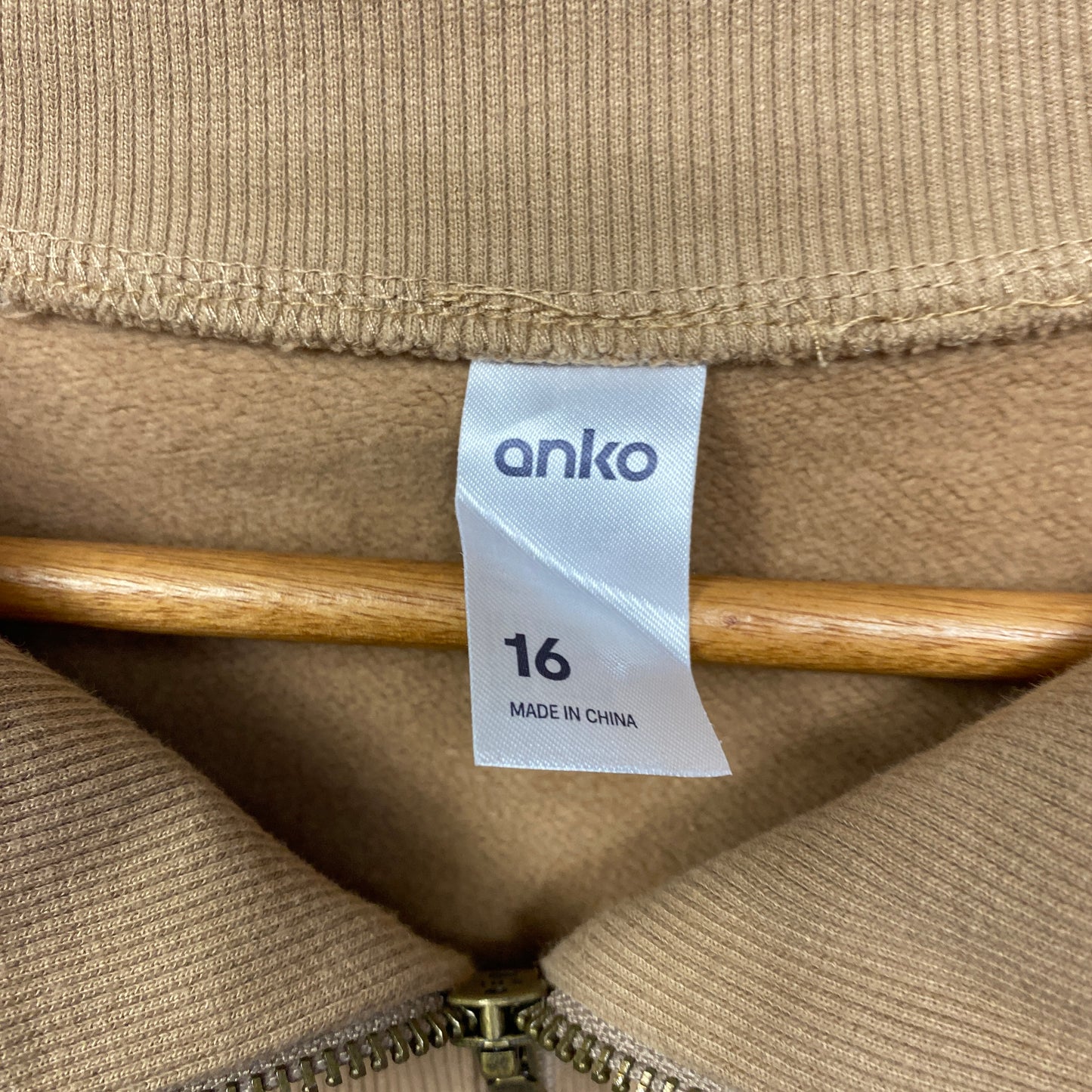 Anko Cropped Jumper Size 16 Long Sleeve