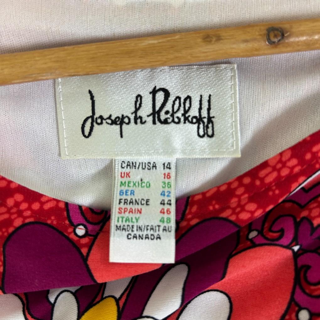 Joseph Ribkoff Red Dress - Size 16