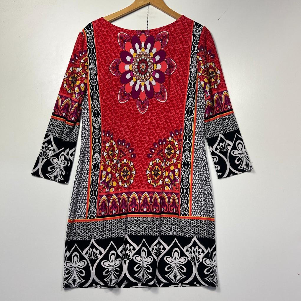 Joseph Ribkoff Red Dress - Size 16
