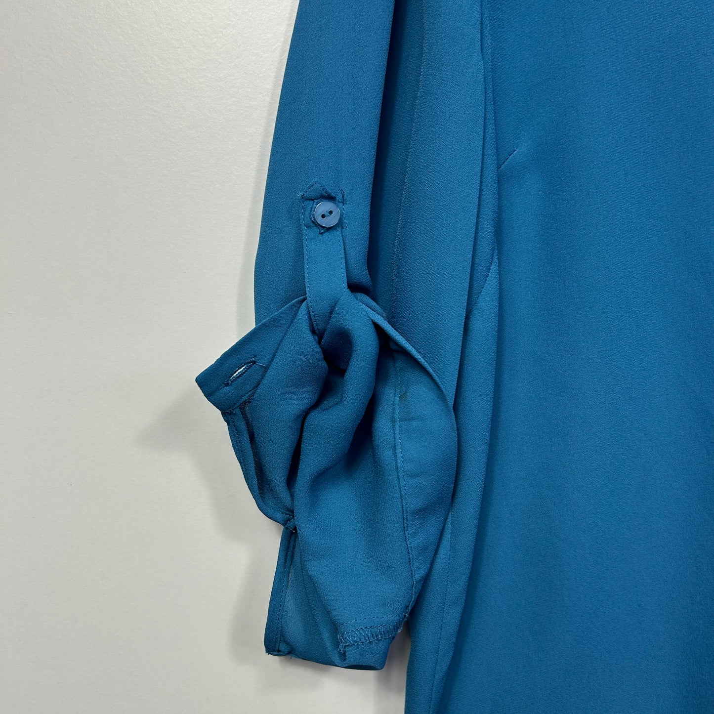 Katies Teal Blue Shirt - Size 14