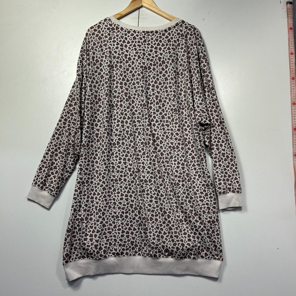 Sussan Leopard Print Sleep Nightie - Size L