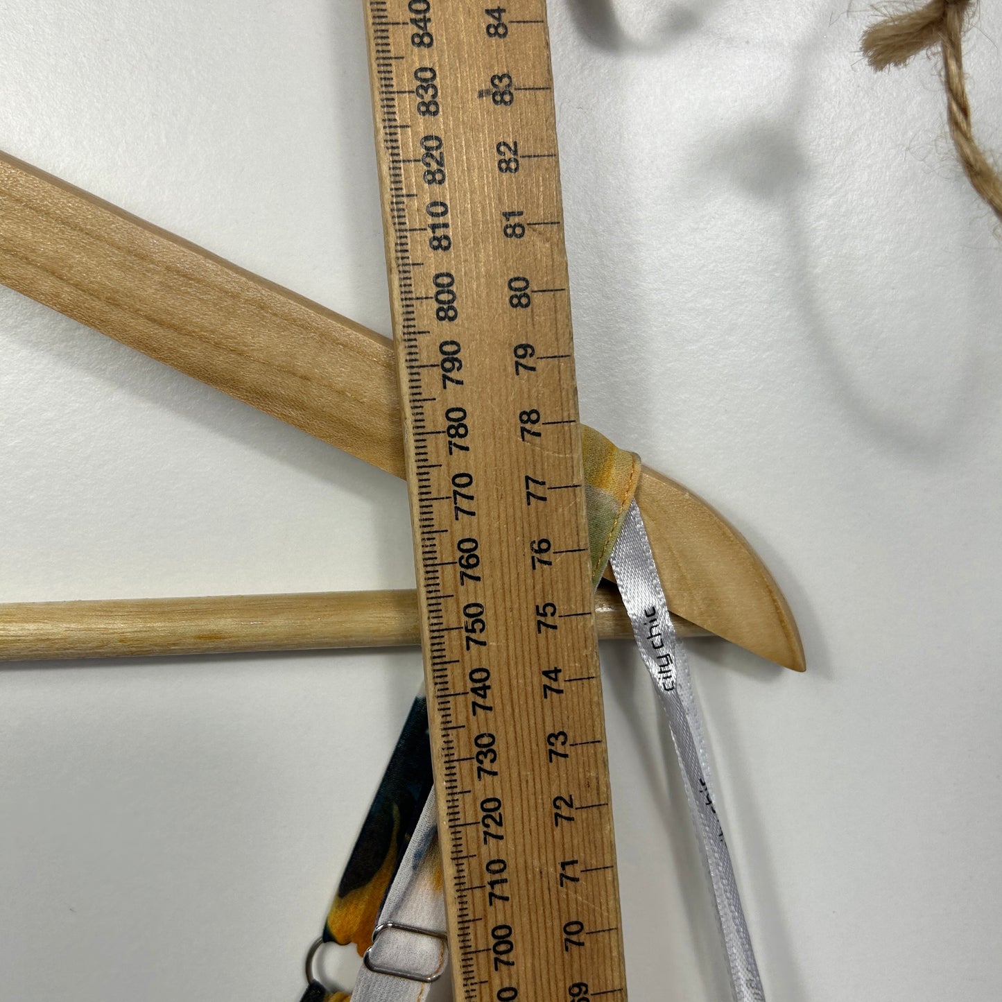 City Chic Multicoloured Cold Shoulder Top - Size 18/M