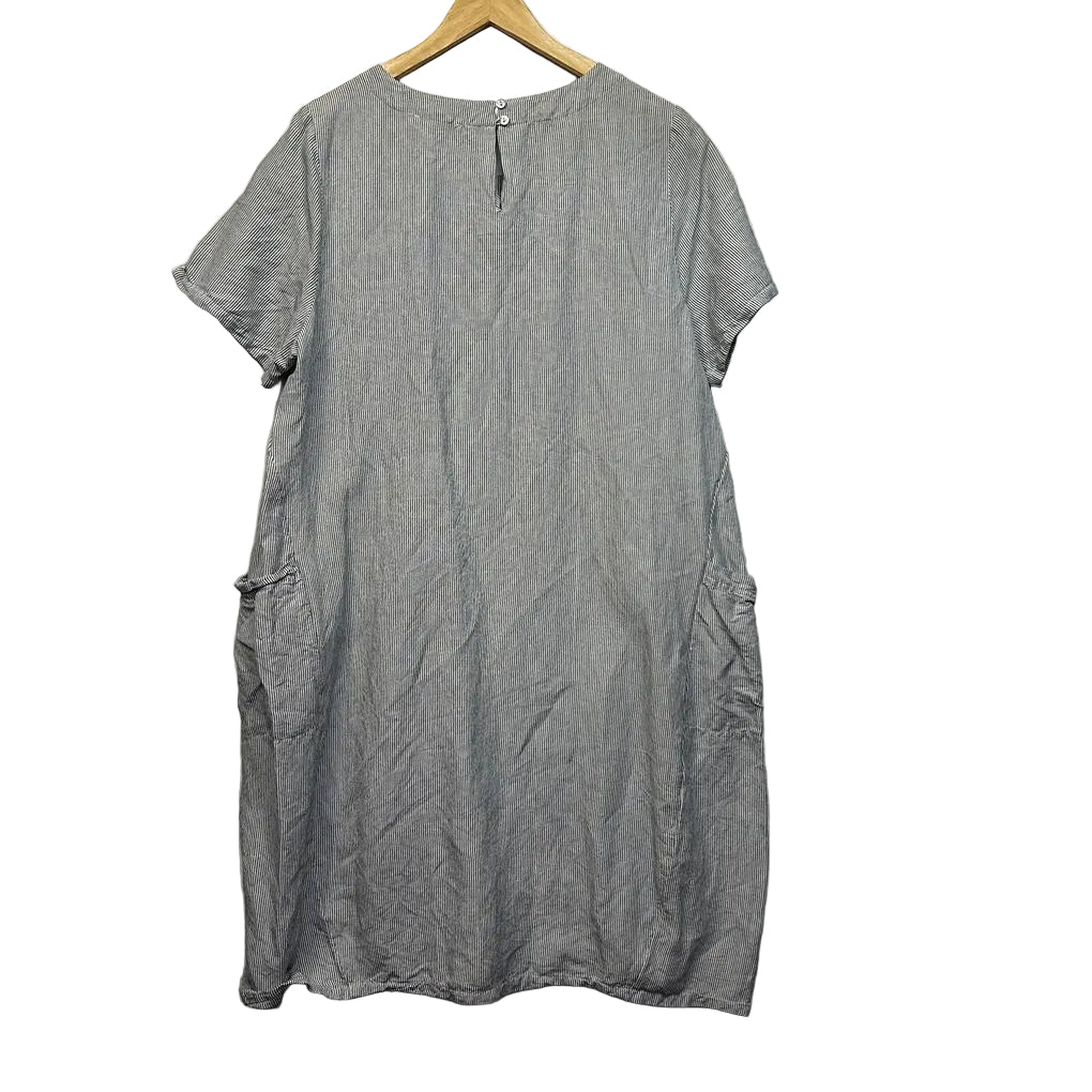 Regatta Blue Linen Dress - Size 16
