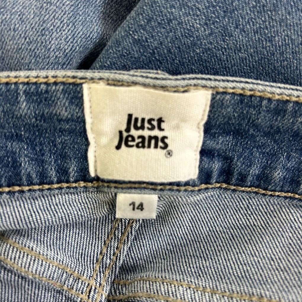 Just Jeans Bootcut Petite Mid Rise Comfort  Jeans - Size 14