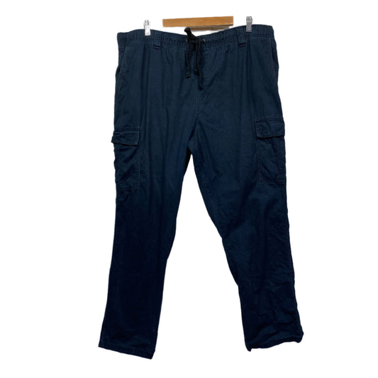 Big Joe Cargo Pants Mens Size 5X Blue Drawstring