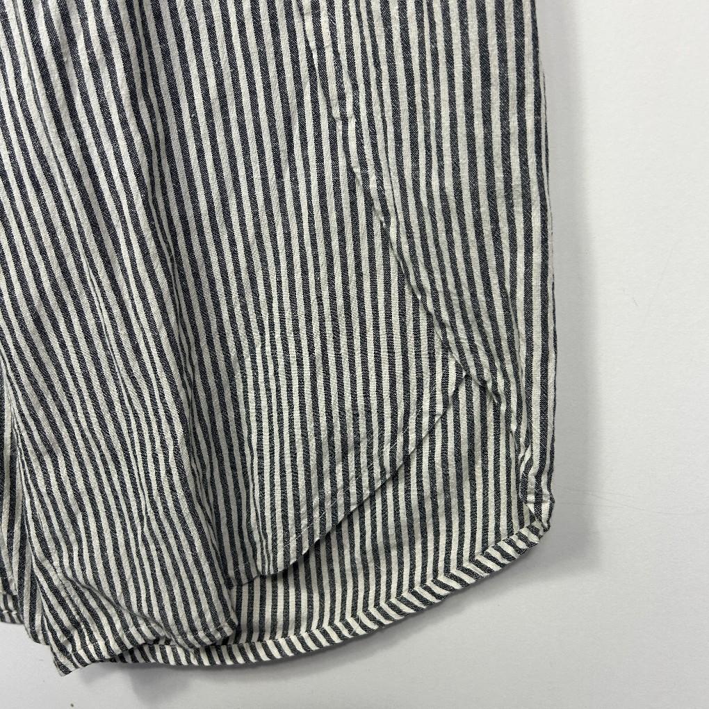 Billabong Grey Striped Cotton Pants - Size 14