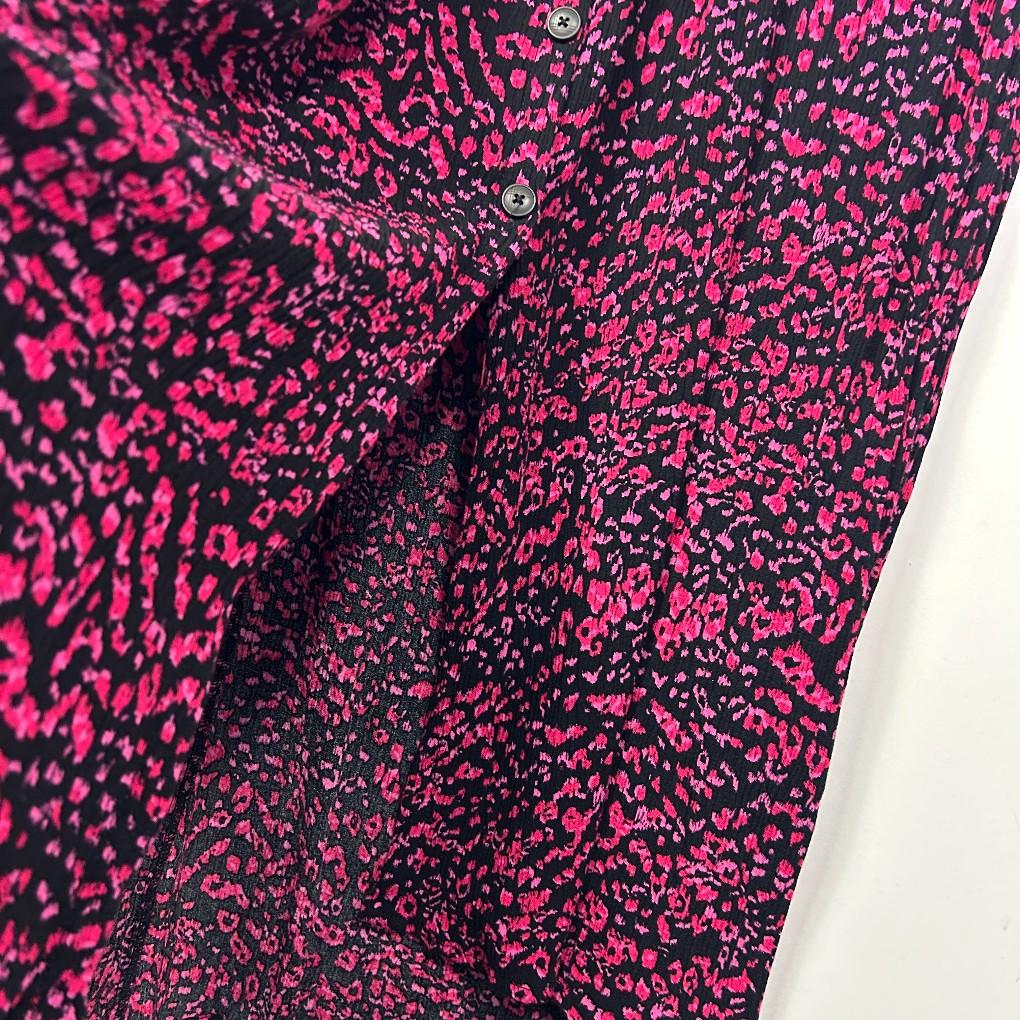 Taking Shape Pink Black MaxiDress - Size 16