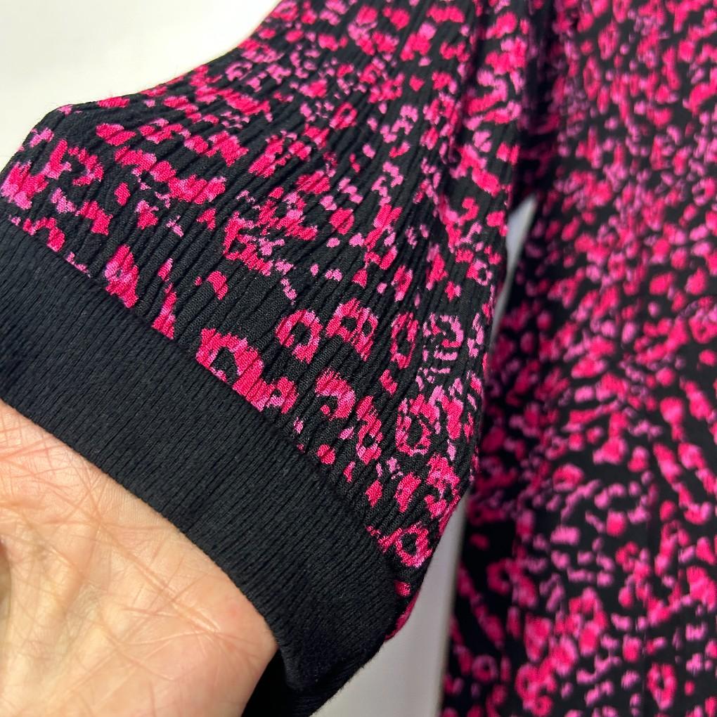Taking Shape Pink Black MaxiDress - Size 16