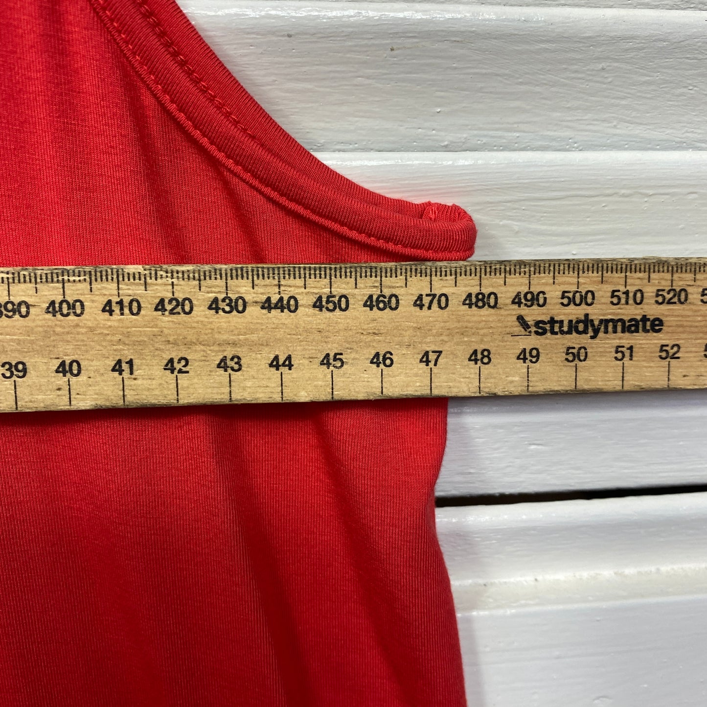 Taking Shape Top Size 14 XS Red Sleeveless